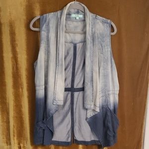 Light denim vest